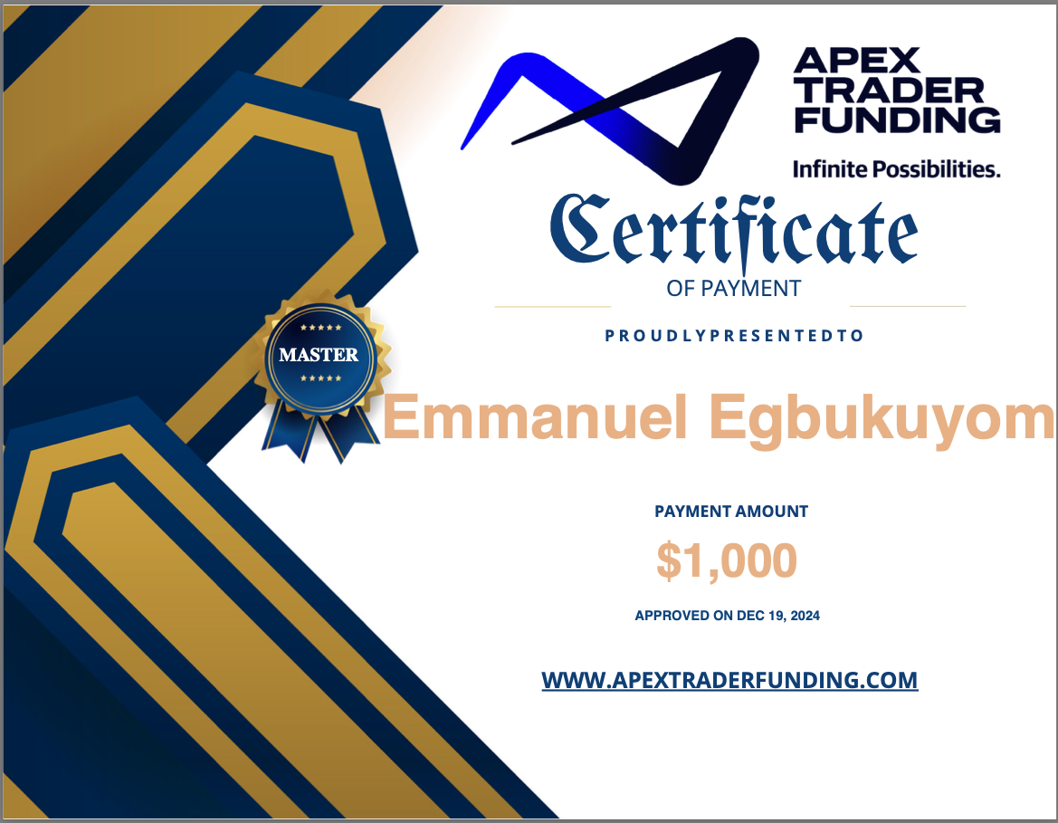 Apex Trader Funding December 19 Payout